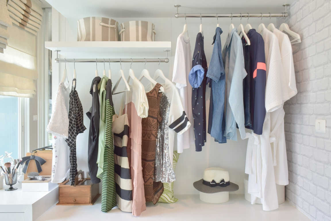 Dormitorios sin armarios, lo último en decoración – Tricia home